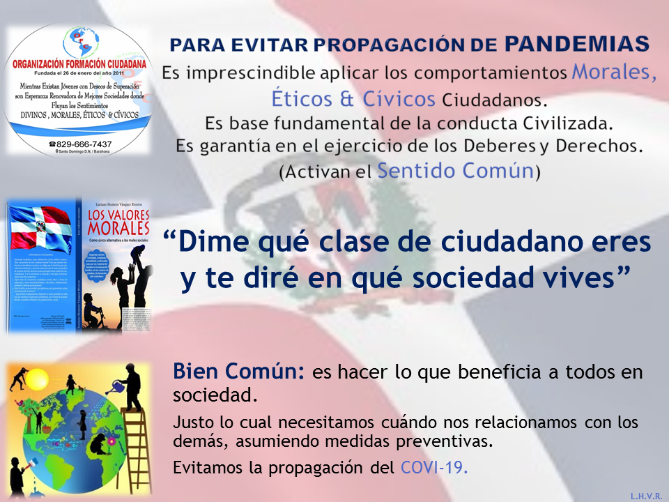 Rep&uacute;blica Dominicana Prevenida de PANDEMIAS