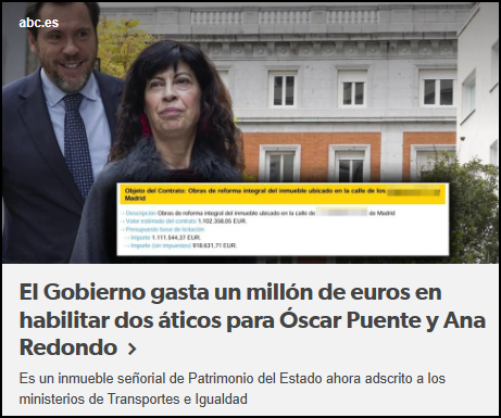 Un mill&oacute;n de razones para dudar de la ejemplaridad pol&iacute;tica (Espa&ntilde;a)