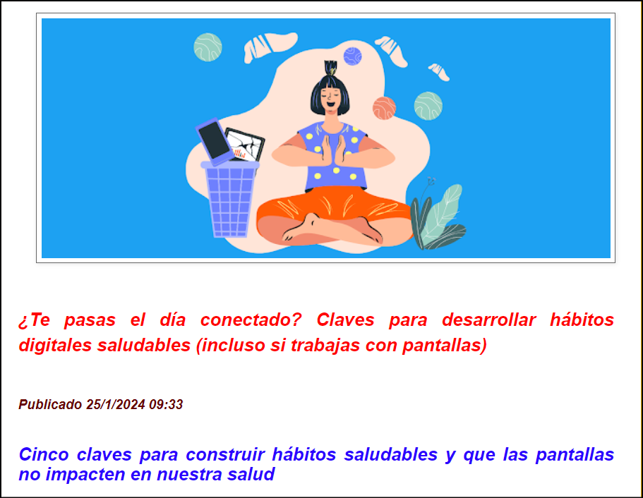  Claves para desarrollar h&aacute;bitos digitales saludables