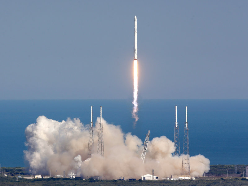 SpaceX Rocket Lands Safely On A Ship At Sea For the First Time