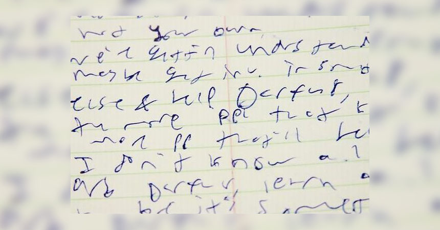 Las personas que tienen una caligraf&iacute;a fea son mucho m&aacute;s inteligentes