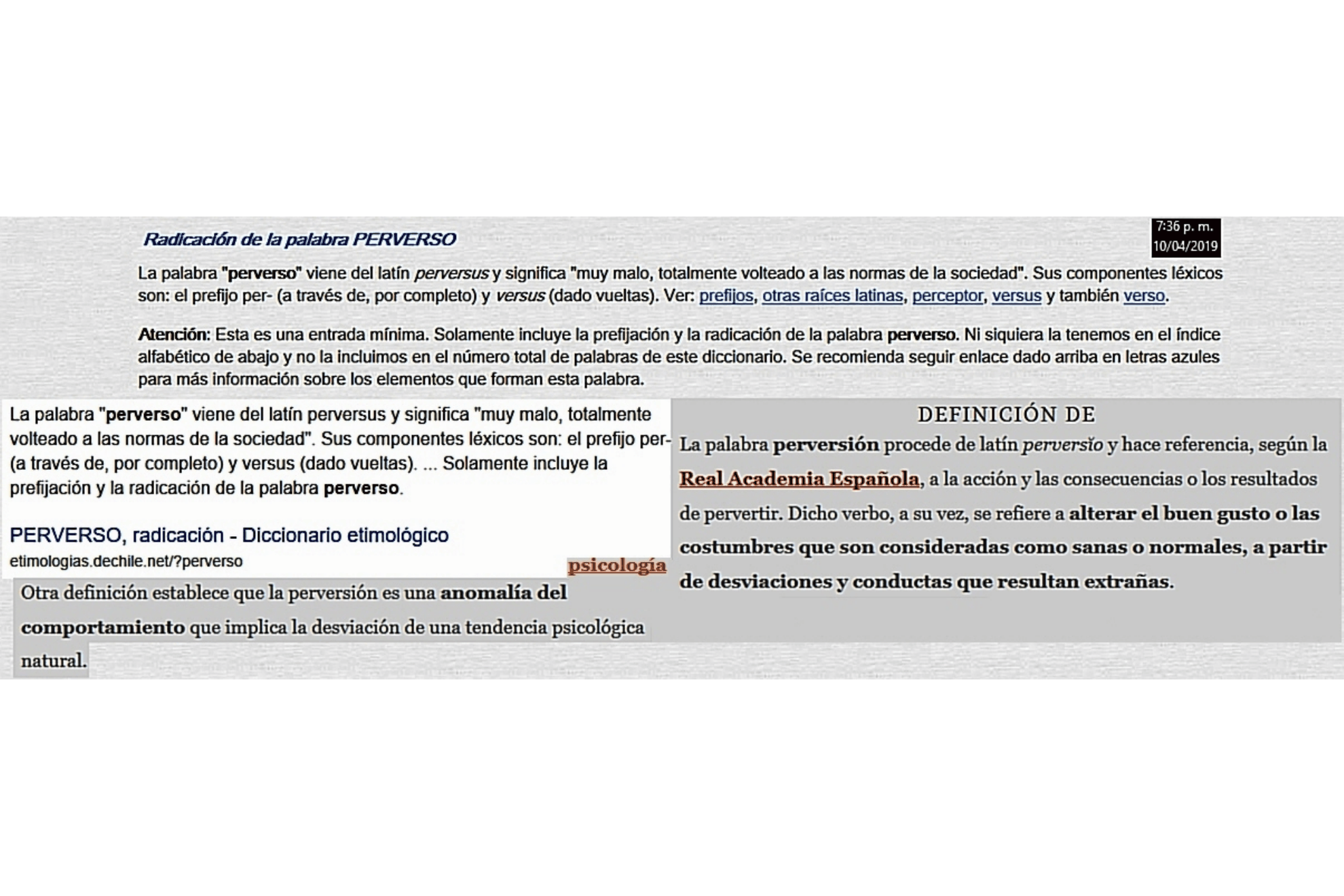 &iquest;Qu&eacute; es un ser perverso?