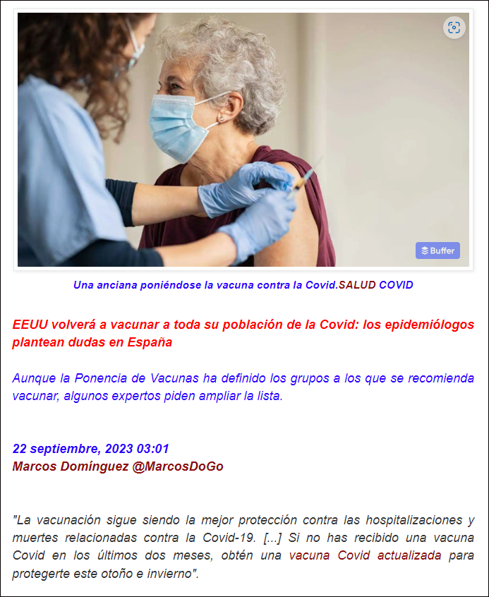  Sobre la controversia de si debemos vacunarnos contra la COVID