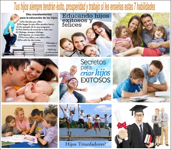  Tus hijos siempre tendr&aacute;n &eacute;xito, prosperidad y trabajo si les ense&ntilde;as estas 7 habilidades