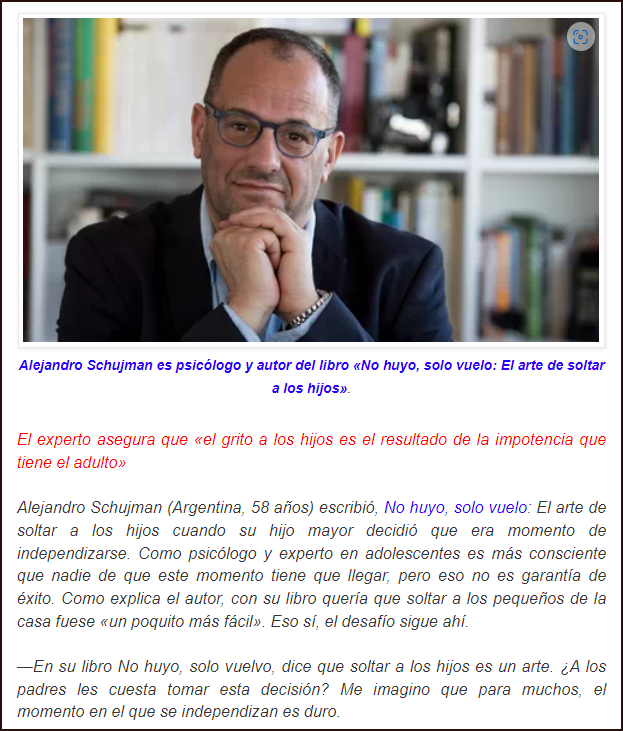 &laquo;A los adolescentes tenemos que hacerles la vida m&aacute;s inc&oacute;moda, que les falte algo y as&iacute; puedan busca