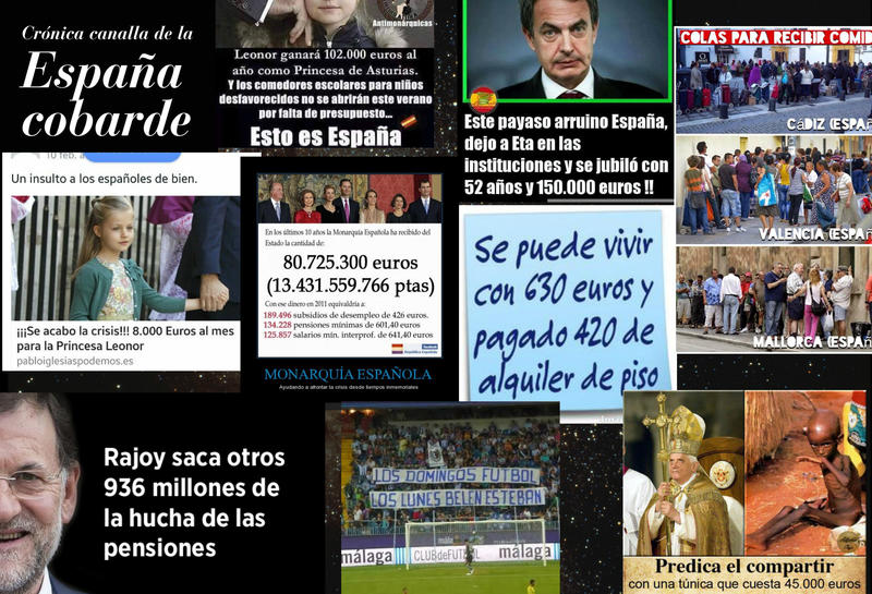 Espa&ntilde;a de cobarde 