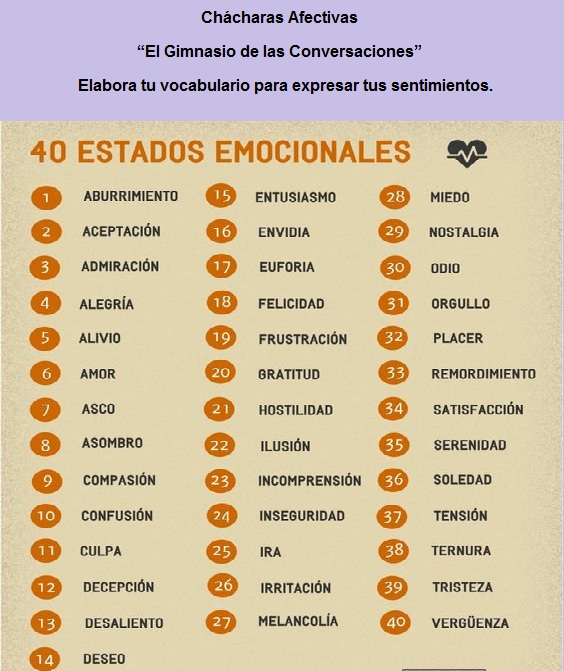 Ch&aacute;charas Afectivas