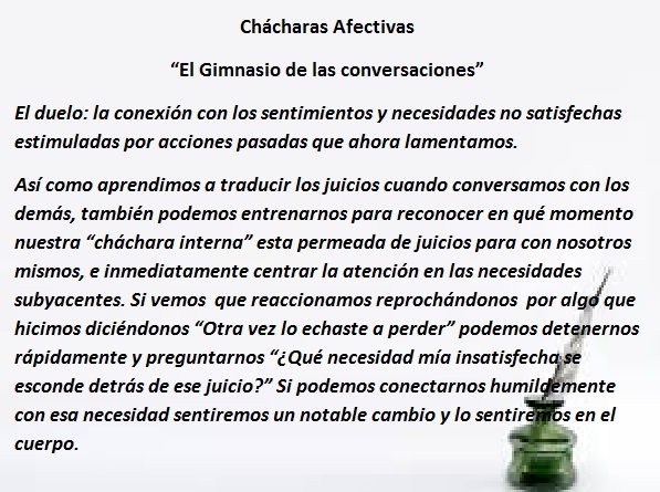 Ch&aacute;charas Afectivas "El Gimnasio de las conversaciones"