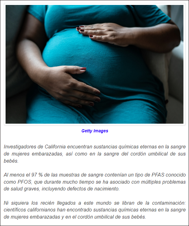 Nueva advertencia: Los pl&aacute;sticos y los productos qu&iacute;micos inundan la sangre de las embarazadas