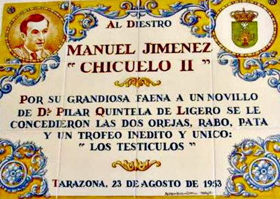 EFEM&Eacute;RIDES taurinas 23 agosto