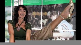 Nadia Comaneci, a los 50 a&ntilde;os.