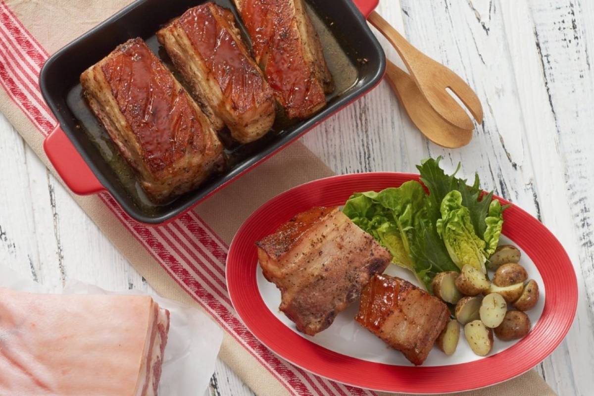Receta: Tocino con costilla caramelizado