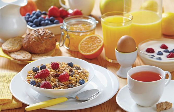 El desayuno diario,  la comida m&aacute;s importante.