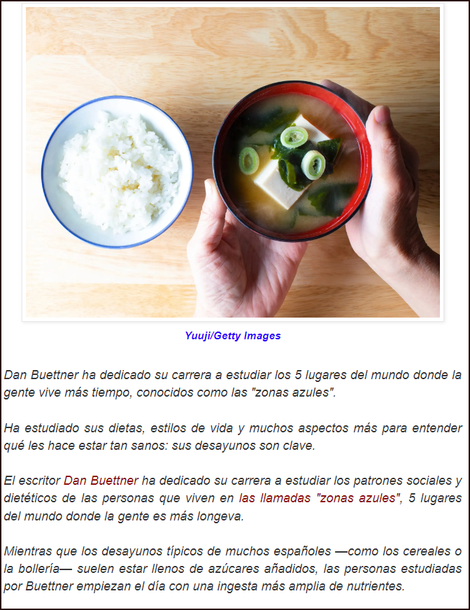  5 alimentos para desayunar que alargar&aacute;n nuestra vida