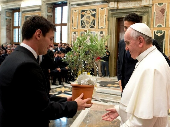 El inolvidable encuentro del Papa y la AFA 
