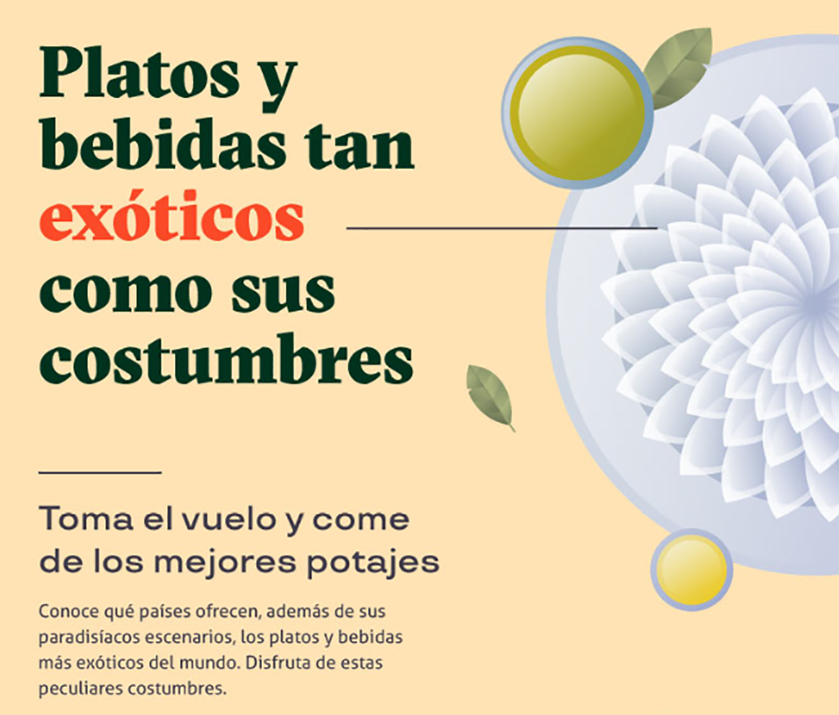 Conoce cu&aacute;les son los platos y bebidas m&aacute;s ex&oacute;ticos en el mundo