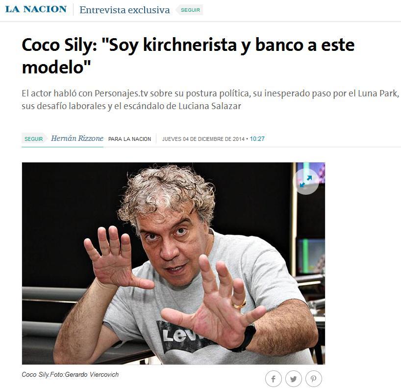 Coco Silly y Ar&aacute;oz recibieron $ 5 millones del Kirchnerismo