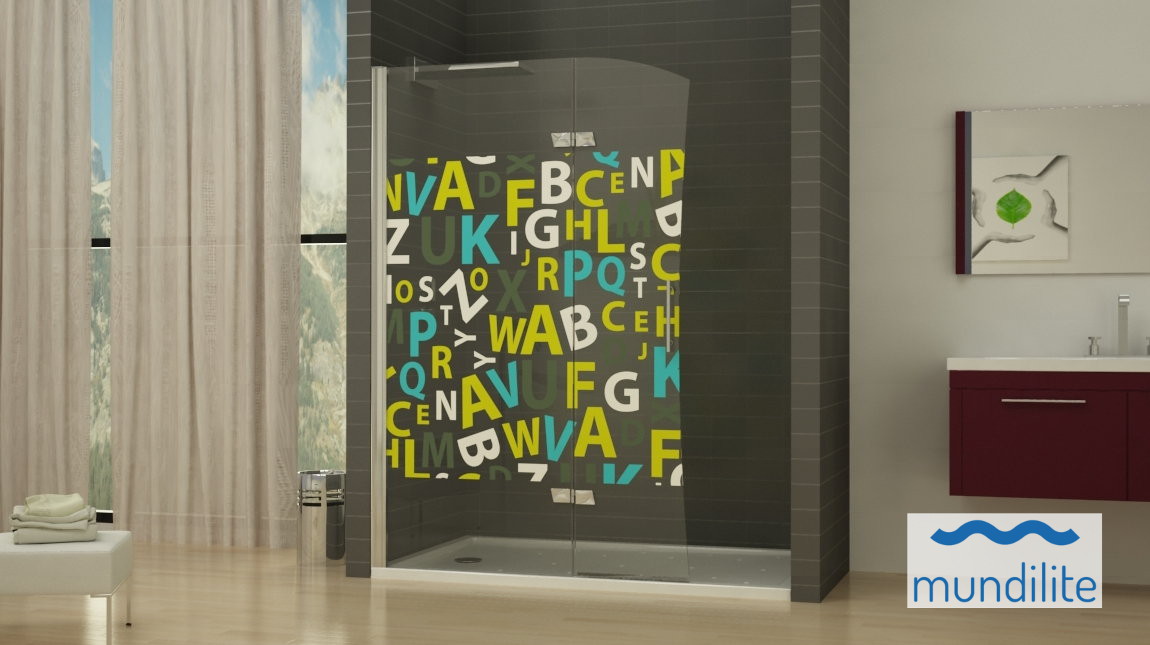 Mundilite presenta la serigraf&iacute;a digital para mamparas de ducha