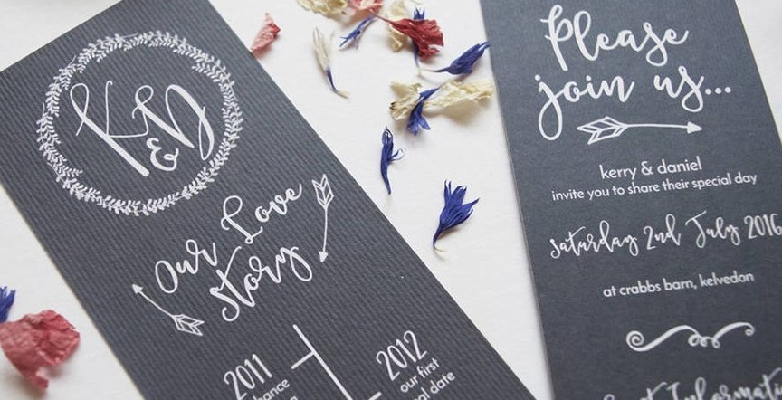 Formas originales de invitar a tus amigos a tu boda