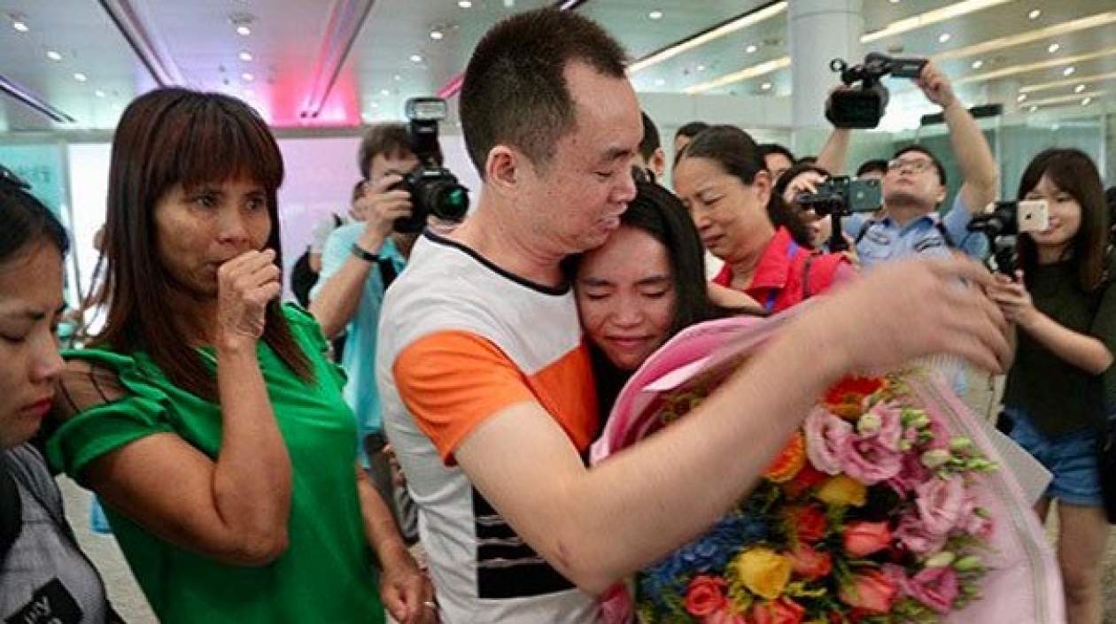 Joven china se reencuentra con sus padres 13 a&ntilde;os despu&eacute;s de perderse