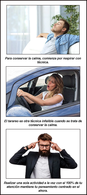 Dejamos aqu&iacute; tres buenas t&eacute;cnicas para conservar la calma en momentos de gran tensi&oacute;n
