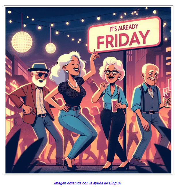  Por fin es viernes