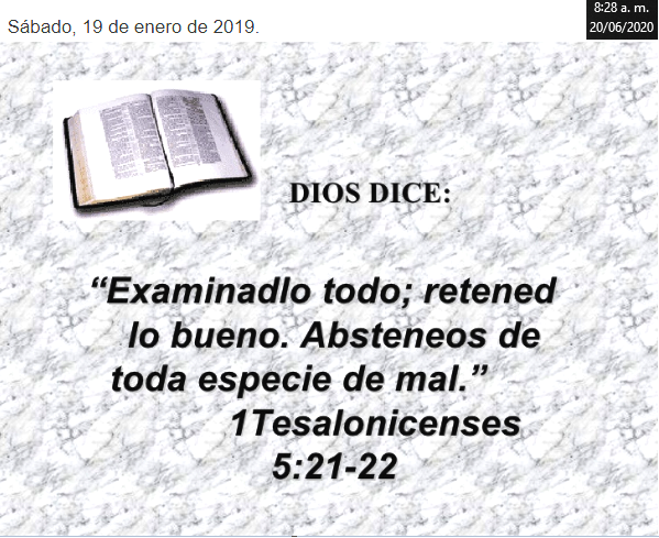&iexcl;Que QUEDE CONSTANCIA (II)!