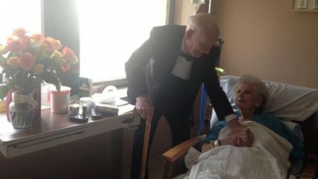 Esta abuela recibi&oacute; la mejor sorpresa de aniversario mientras estaba hospitalizada