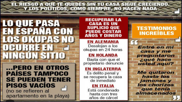 Okupas: La incapacidad mental, profesional y moral d nuestros pol&iacute;ticos (legisladores), en evidencia