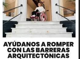 Lo  dif&iacute;cil que es andar por una ciudad  discapacitada
