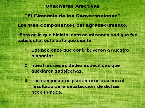 Ch&aacute;charas Afectivas