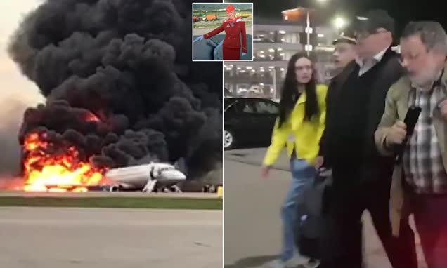 Furia contra un sobreviviente del avi&oacute;n ruso incendiado: bloque&oacute; la salida para salvar su equipaje