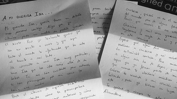 La carta de una paciente a su enfermera: "T&uacute; dir&aacute;s que era tu trabajo, pero eres mi otra madre"