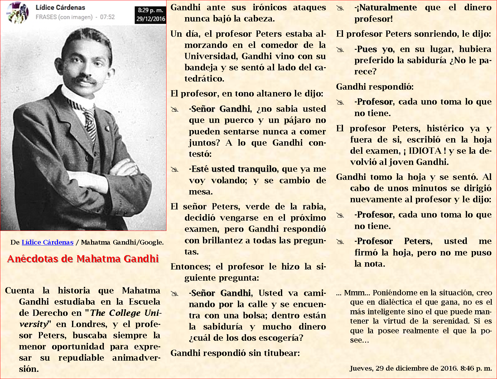 Las peripecias