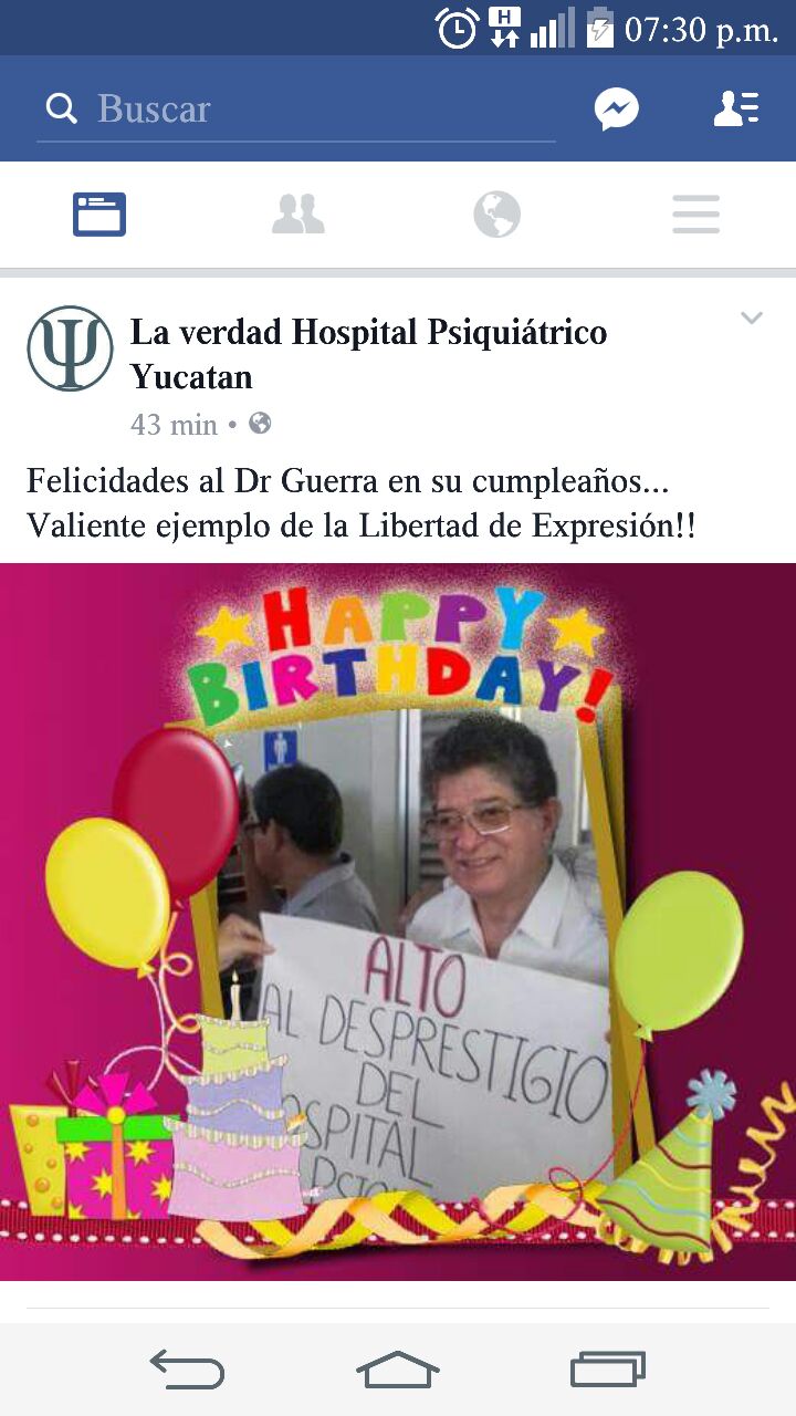 Consumo de t&oacute;xicos, malos tratos y violaciones sexuales en el Hospital Psiqui&aacute;trico Yucat&aacute;n resultad