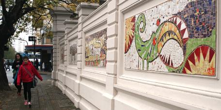  La UNLP inaugura hoy el mural m&aacute;s extenso de la ciudad