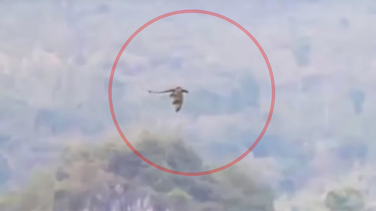 Graban en video a un 'drag&oacute;n' sobrevolando China: