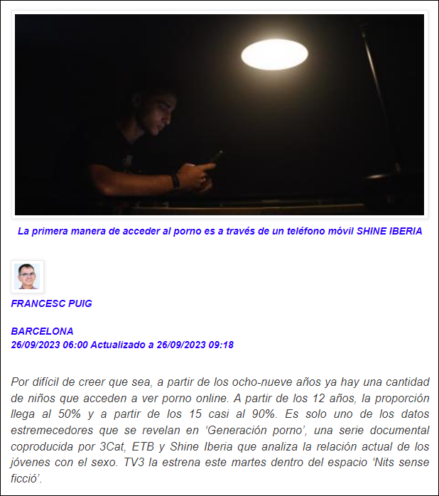  GENERACI&Oacute;N PORNO