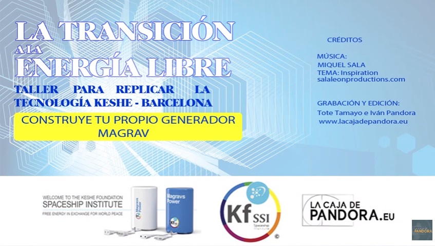 El "Magrav" de Keshe replic&aacute;ndose en Espa&ntilde;a; La transici&oacute;n a la energ&iacute;a libre