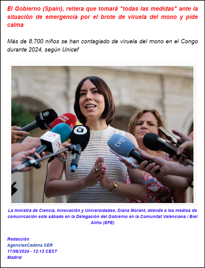  La viruela del mono ya preocupa en todo el mundo