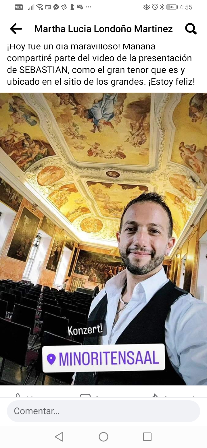 SEBASTI&Aacute;N VILLOTA LONDO&Ntilde;O, UN PASTUSO QUE TRIUNFA EN LOS   ESCENARIOS CULTURALES  DE AUSTRIA. 
