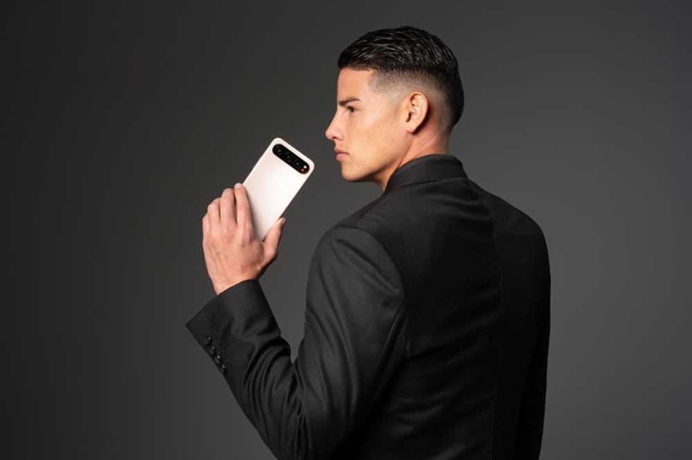 James Rodr&iacute;guez ser&aacute; la nueva imagen de importante marca tecnol&oacute;gica en Colombia durante 2026