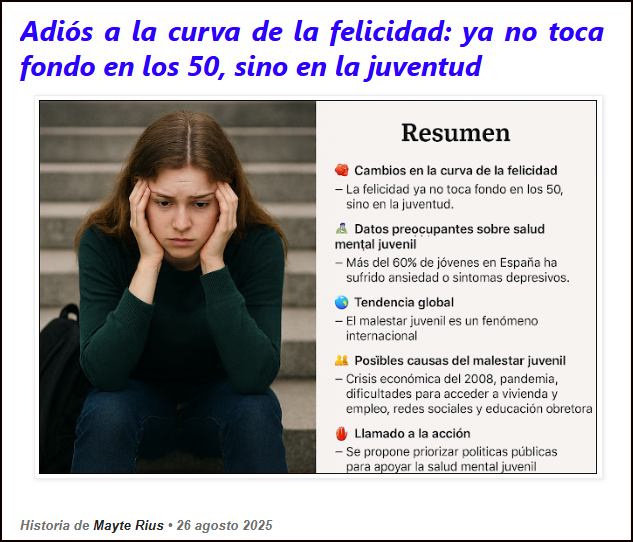  La sobreprotecci&oacute;n, redes sociales y dificultades d independencia, el preocupante mal d los j&oacute;venes