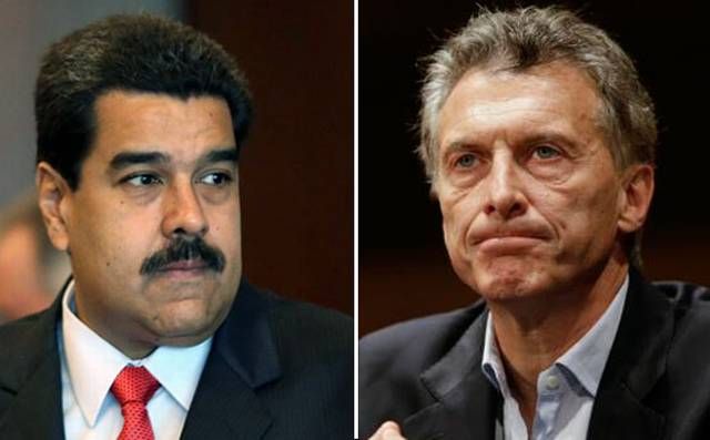 Carta de Macri a Maduro