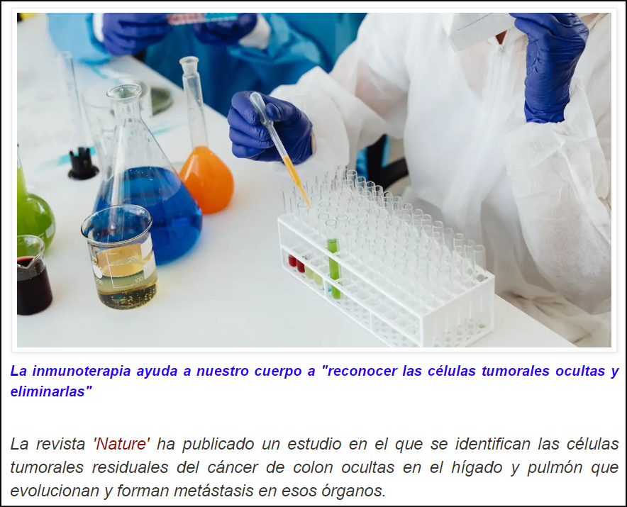 Nuevo descubrimiento: eliminar&iacute;a las c&eacute;lulas causantes de met&aacute;stasis antes de desarrollar el tumor