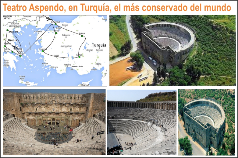 Teatro de Aspendo uno de los teatros mejor conservados del mundo