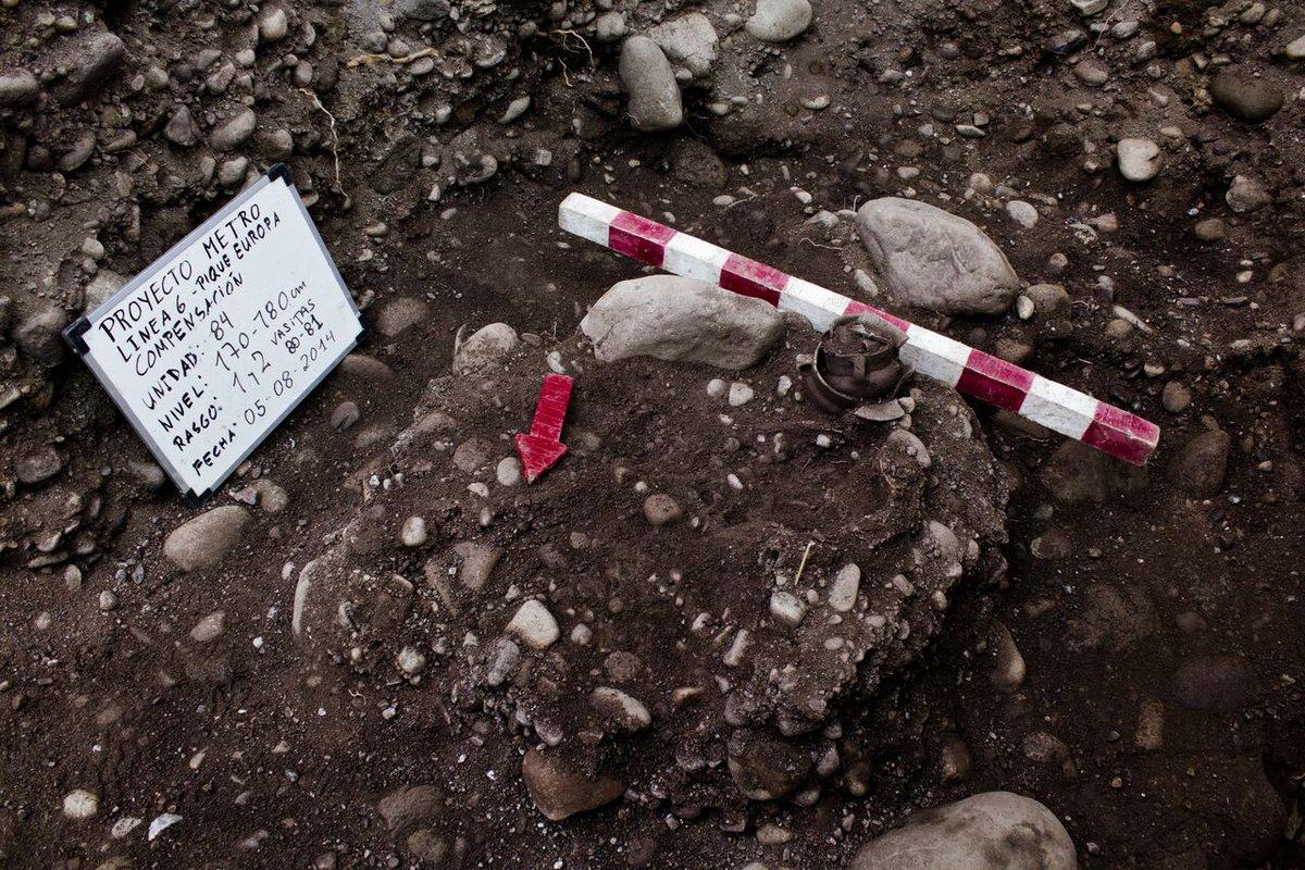 Hallan cementerio ind&iacute;gena en construcci&oacute;n de metro en Chile 