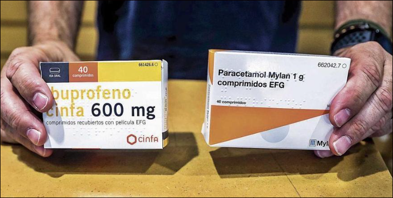 Cuando debo tomar Paracetamol o ibuprofeno