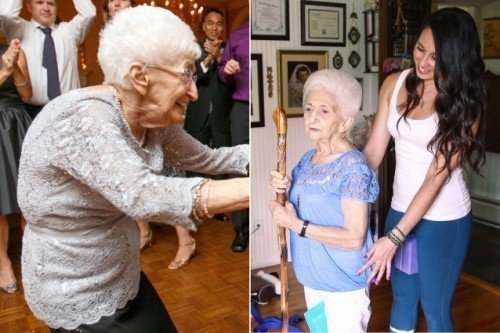 Mujer de 87 a&ntilde;os cambi&oacute; su postura y su vida gracias al yoga