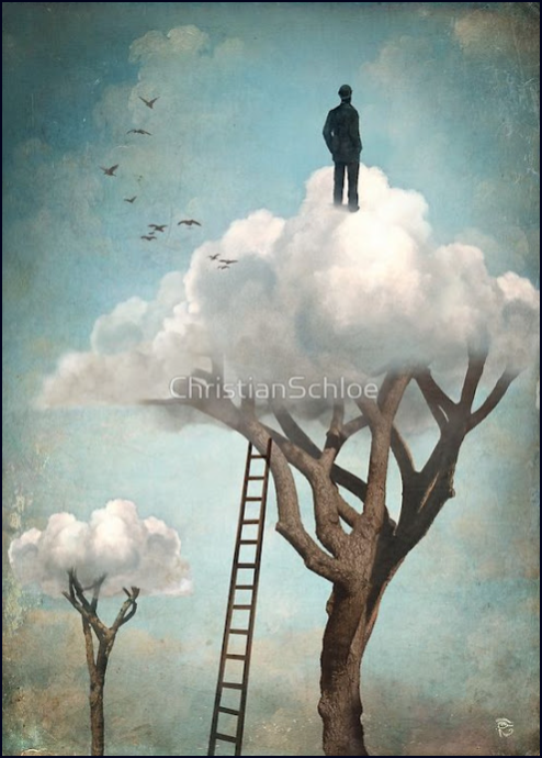  Vivir en una nube ... la de la felicidad